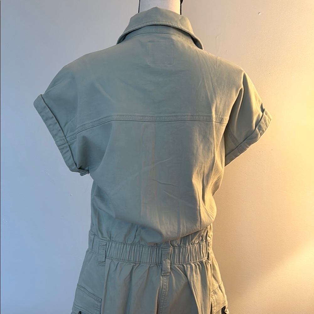 Utility Short Sleeve Romper - Picture 5 of 7